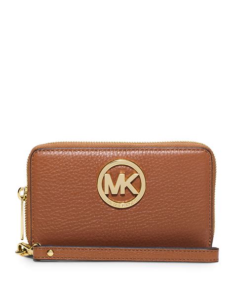 michael kors flat multifunction wallet|Michael Kors women's large wallet.